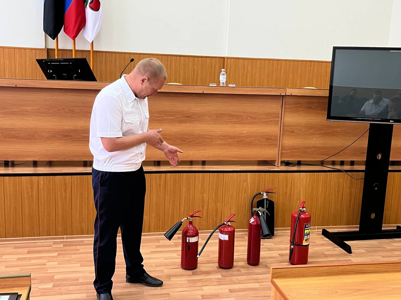 АСМО Белгородской области совместно с региональным отделением ВДПО провели обучающий семинар.