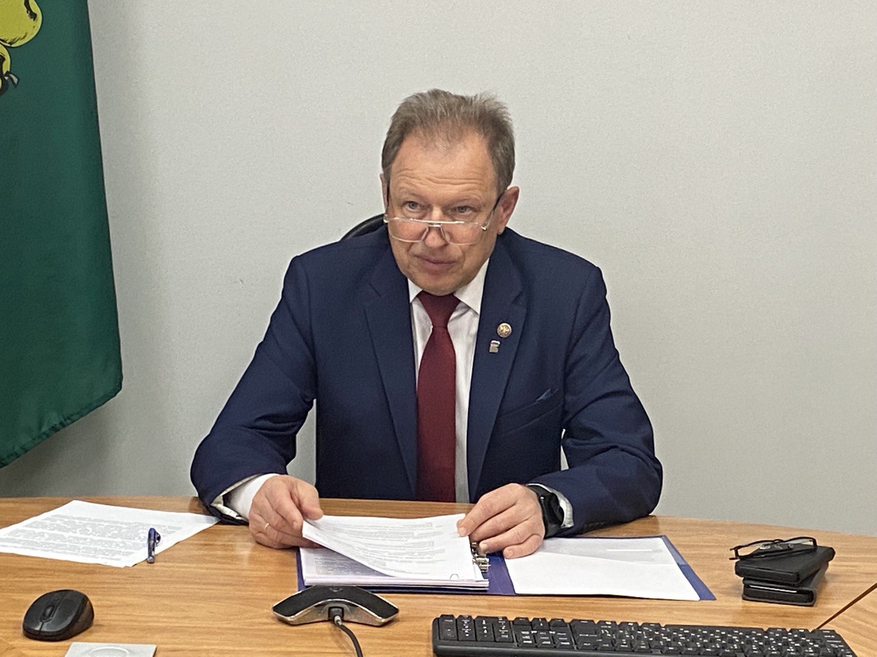 Глава Валуйского городского округа провёл очередное заседание коллегии.