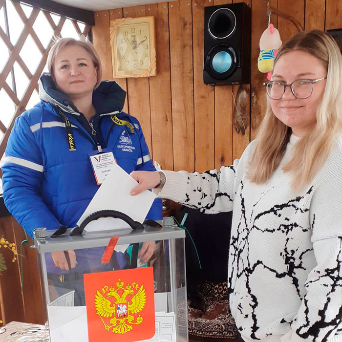 В Валуйском городском округе продолжается досрочное голосование по выборам Президента Российской Федерации.