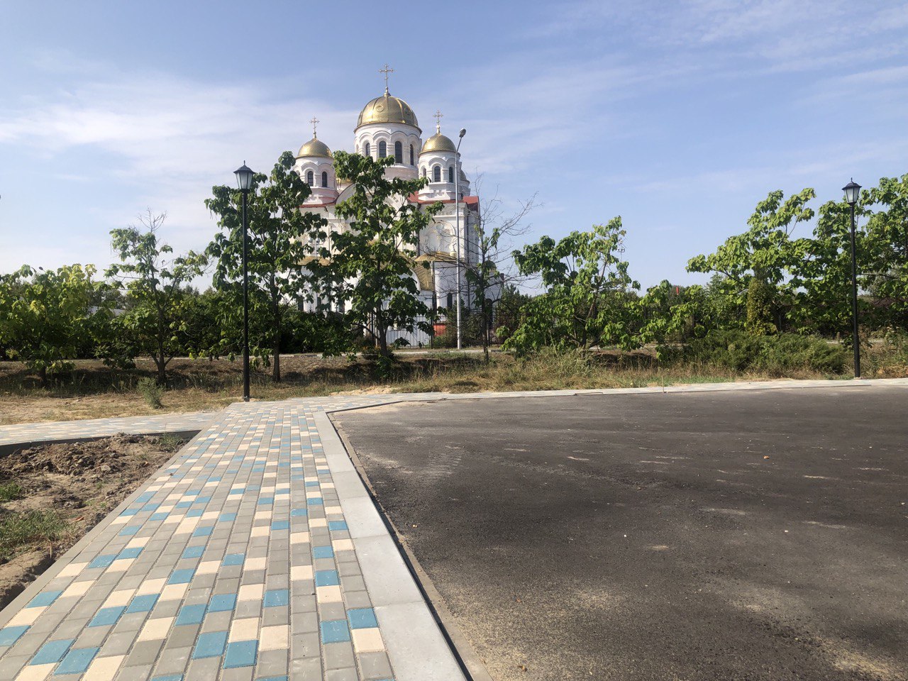 В Валуйках продолжается благоустройство общественных территорий.