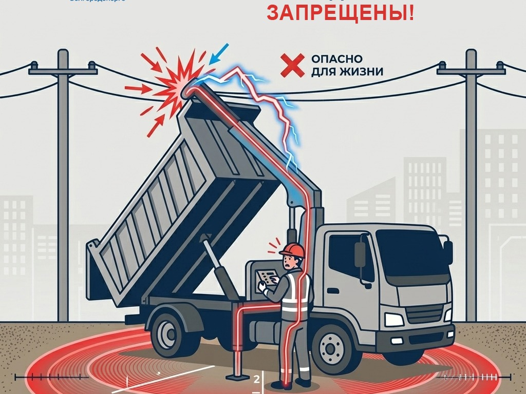 «Белгородэнерго» предупреждает об опасности работ вблизи энергообъектов